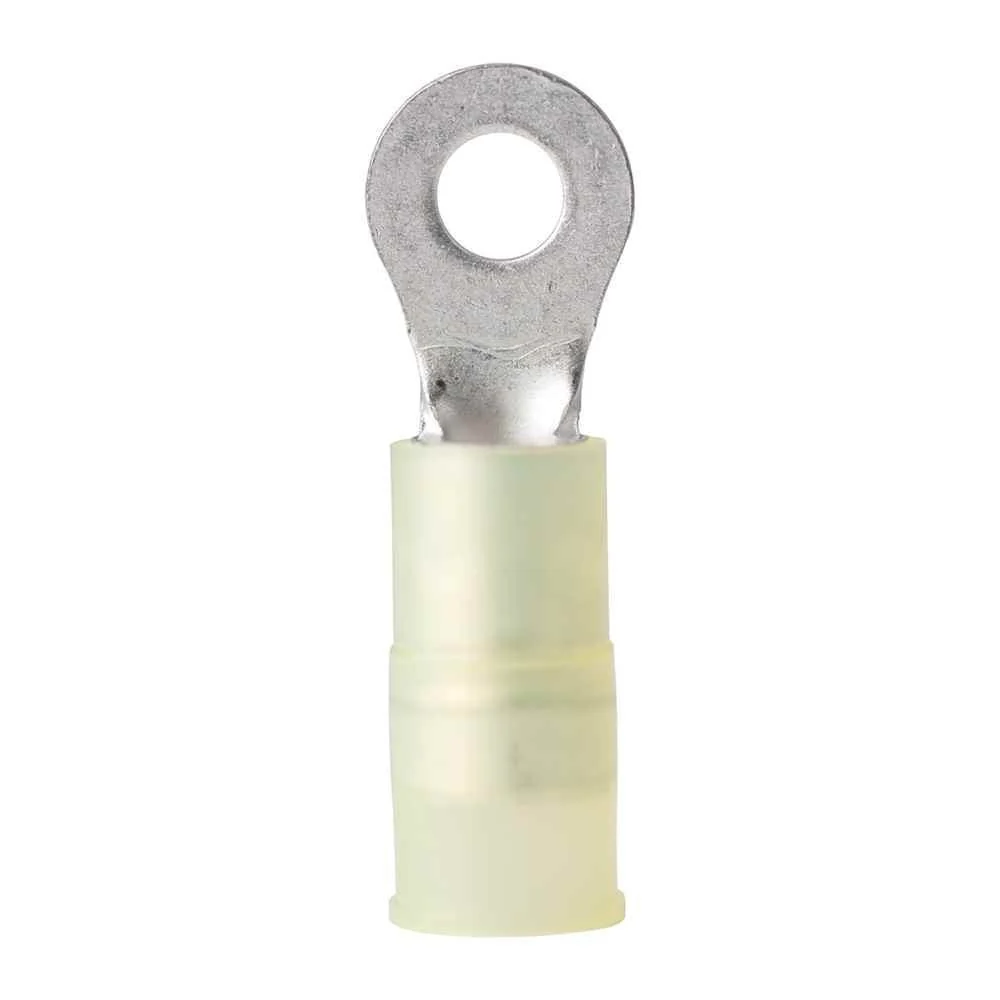 12-10 AWG - 8 Nylon Ring Terminal - 100-Pack