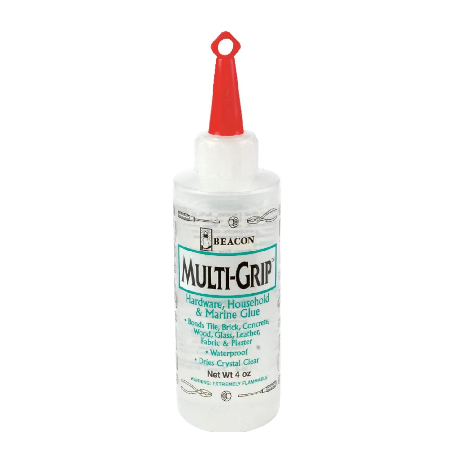 Beacon Liquid Clear Hardware, Household & Marine Glue 4 oz