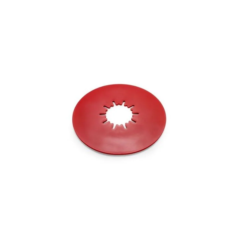 Camco 10" Premium Fifth Wheel Lube Plate, Red w / PTFE