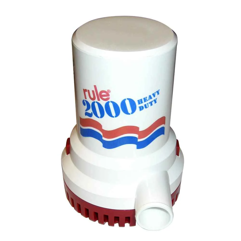 2000 G.P.H. Non-Automatic Bilge Pump - 24V