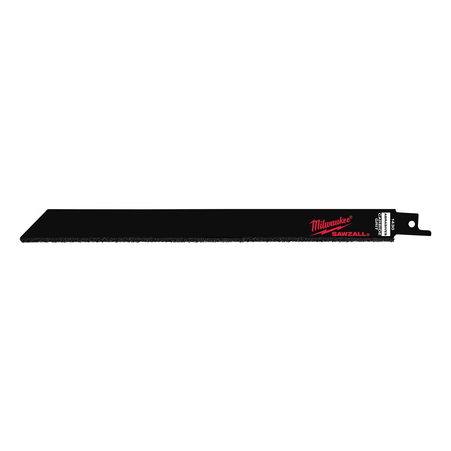 Milwaukee SAWZALL 9 in. Carbide Grit Reciprocating Saw Blade 3 pk