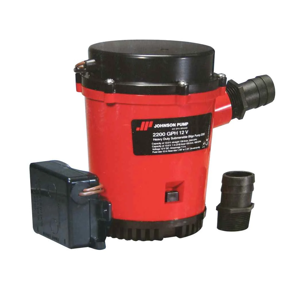 2200GPH Ultima Combo Auto Bilge Pump - 12V