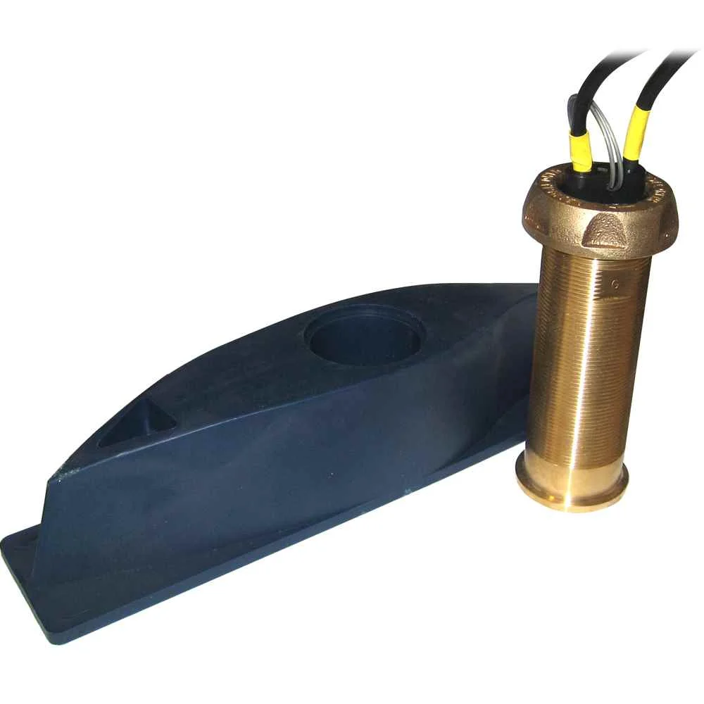 235DHT-LMSE Bronze Thru-Hull, Digital Depth & High-Precision Temp Sensor, 7" Stem & High Speed Block (7-Pin)