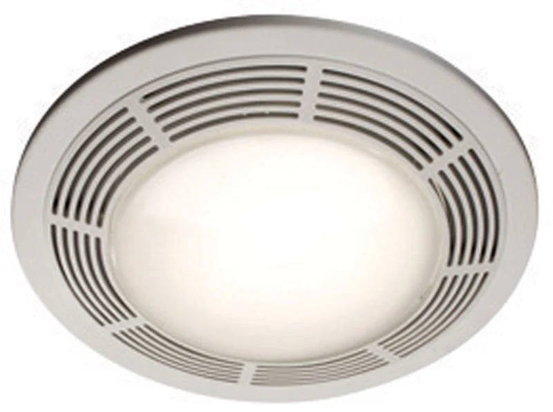 Broan Ventilation Fan and Light Combination Ceiling 15 in. D x 7-5/8 in. H x 15 in. W