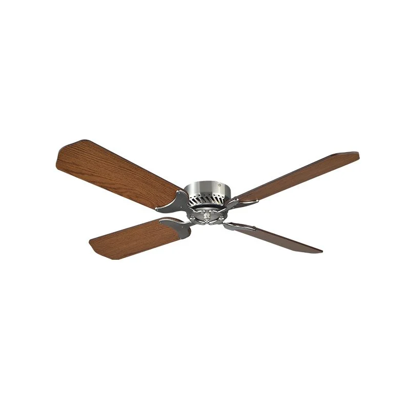 LaSalle Bristol 36" 12V Brushed Nickel Ceiling Fan w/ Oak/Cherry Blades