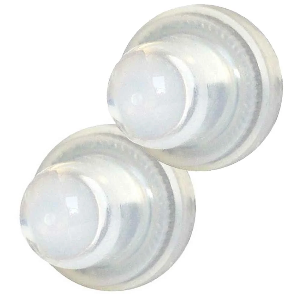 4135 Push Button Reset Only Circuit Breaker Boot - Clear- 2-Pack