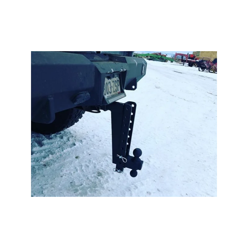 BulletProof Hitches™ 2" Heavy Duty 12" Drop/Rise Ball Mount Hitch