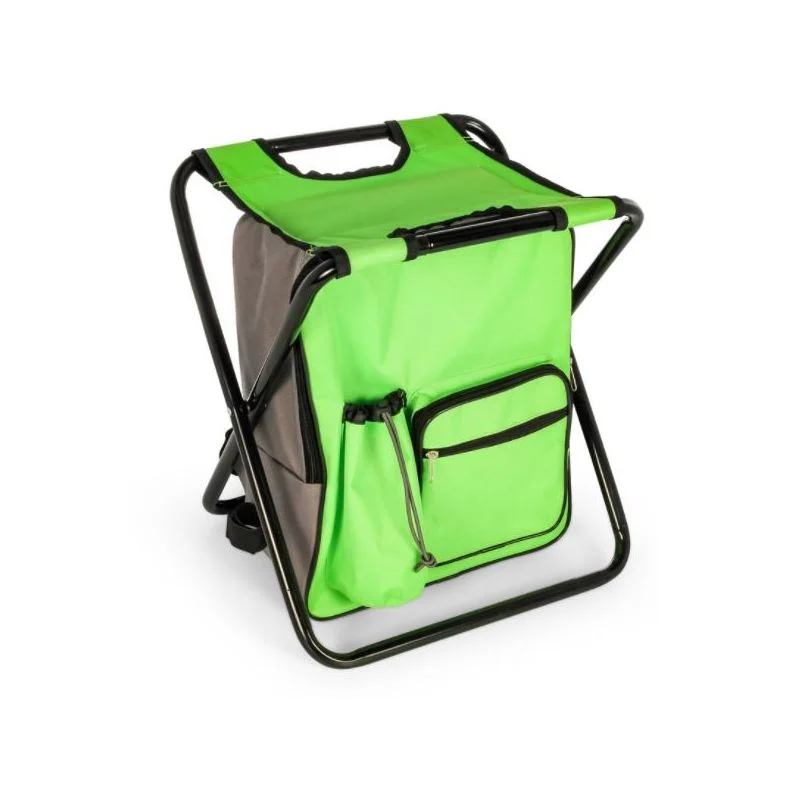 Camco Green Backpack Stool Cooler