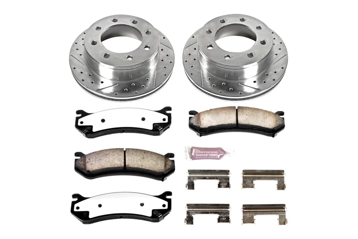 Power Stop K204136 Rear Z36 Truck and Tow Brake Kit
