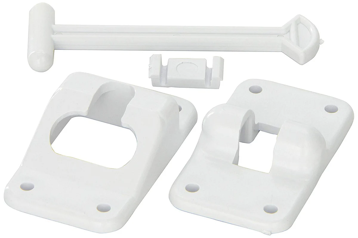 Kwikee 906451002 Polar White 4 T-Style Door Holder