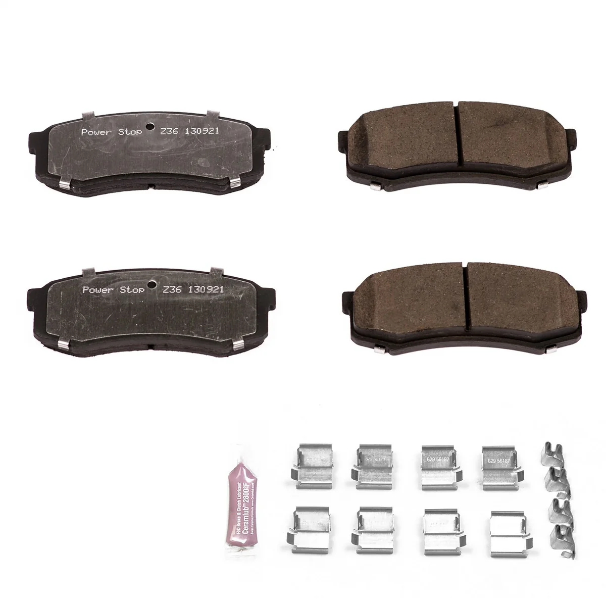 Power Stop Z36606 Front Z36 Truck and Tow Brake Pads