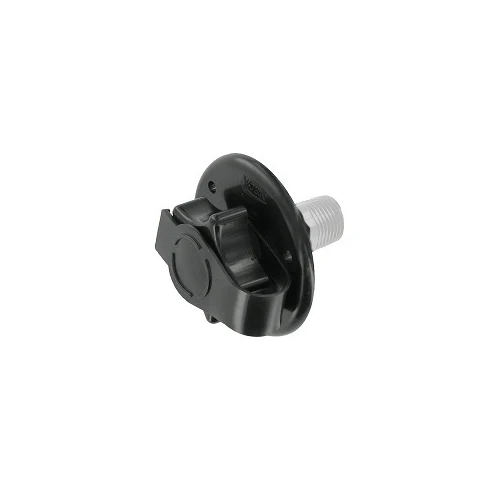 Valterra A01-168BKVP City Water Inlet, 2-3/4" , Black