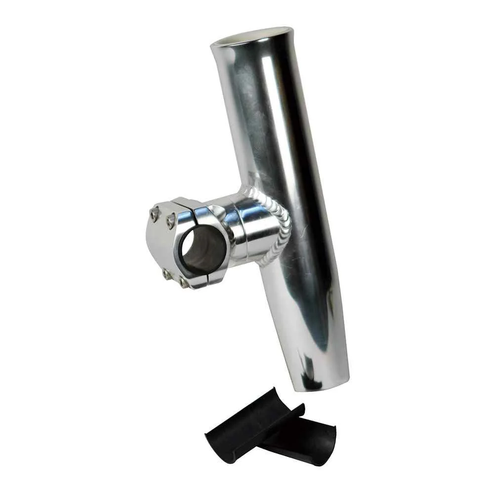 Adjustable Mid Mount Rod Holder Aluminum 1.66" or 1-1/2" w/Sleeve & Hex Key