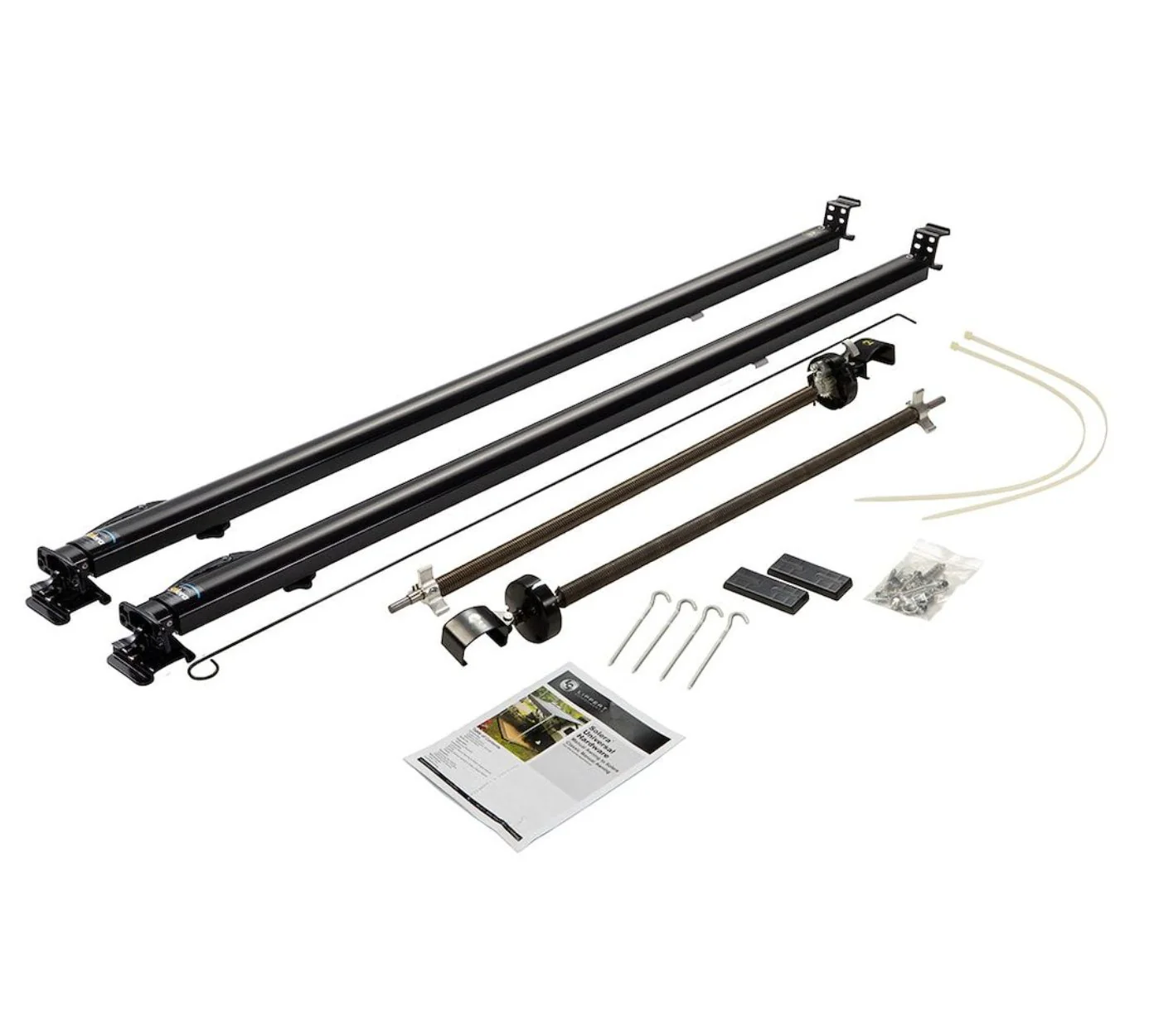 Lippert Components 434717 Solera Classic (68"-81") Awning Arm Full Set, Black