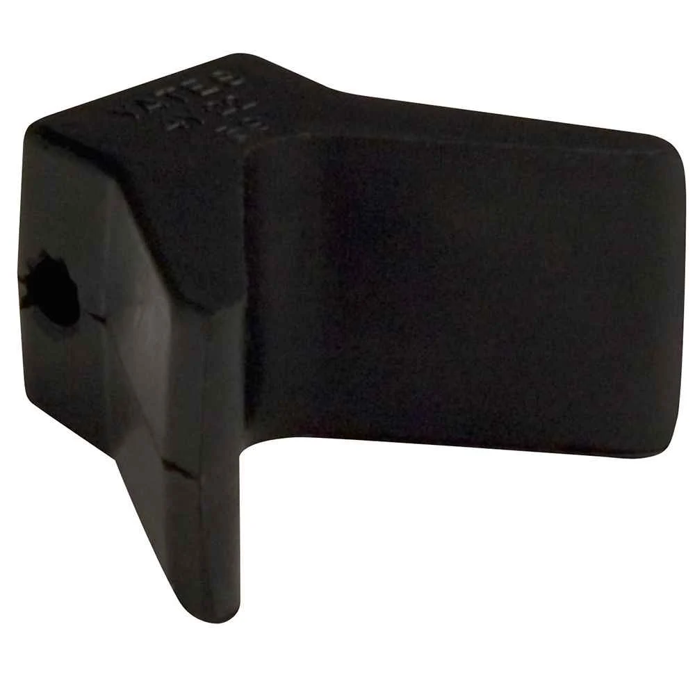 Bow Y-Stop - 2" x 2" - Black Natural Rubber