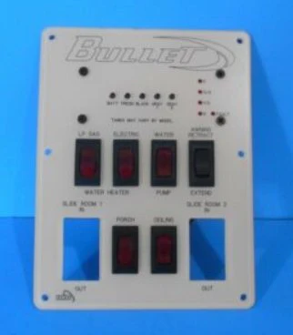 Bullet Convenience Command Center Slide Out/ Awning/ Tank Monitor