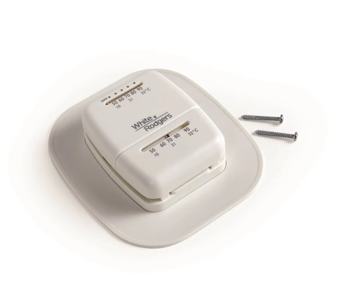 Camco 09231 Single Stage Wall Thermostat, White