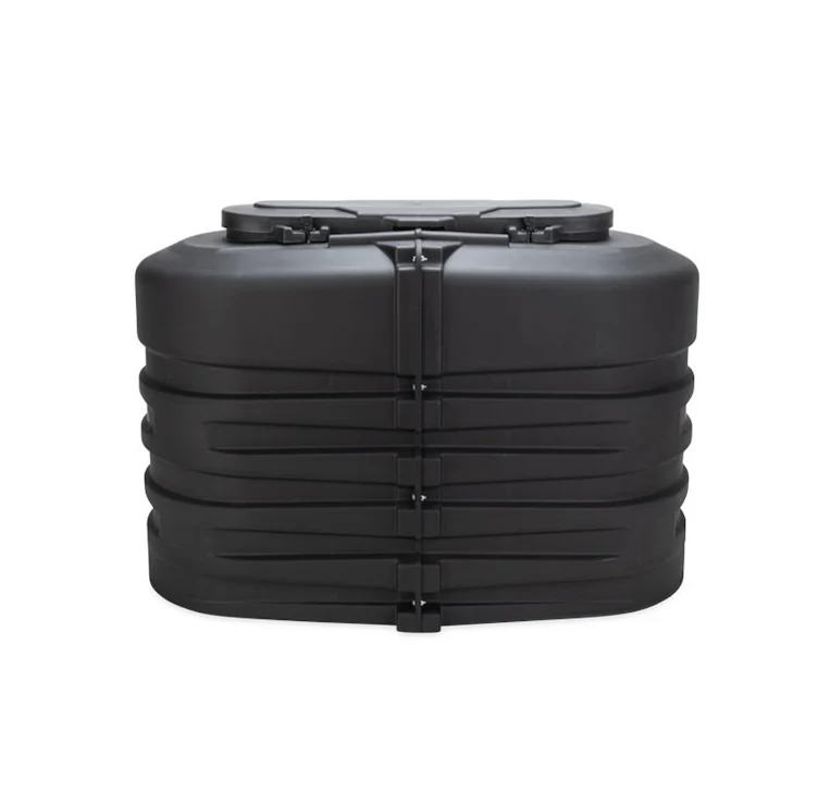 Camco 50512 Dual Propane Tank Cover (30 Lbs) - Black