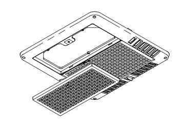 Coleman Mach Air Conditioner Ceiling Assembly Grille - 8330C5731