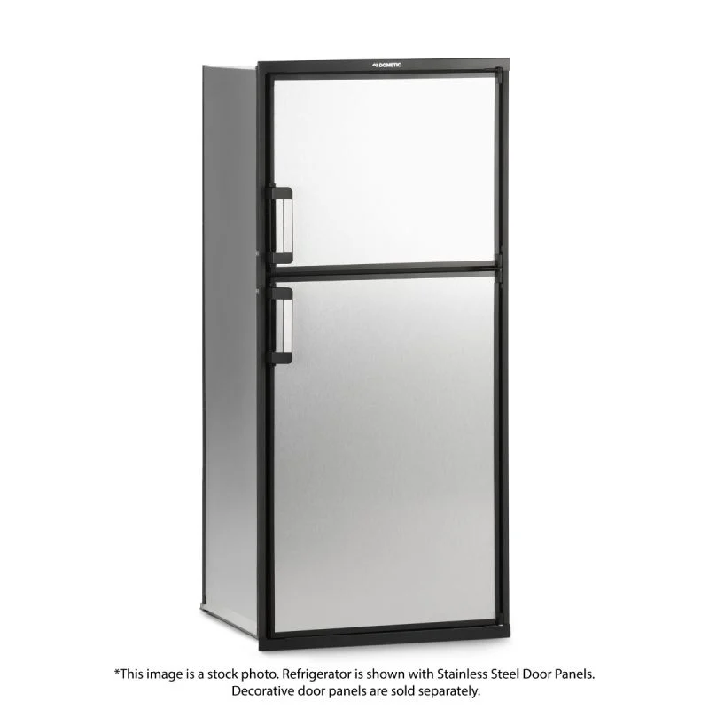 Dometic 6 Cu. Ft. 2-Way Americana Plus II Right Hand Hinge Refrigerator w/ Cooling Fan