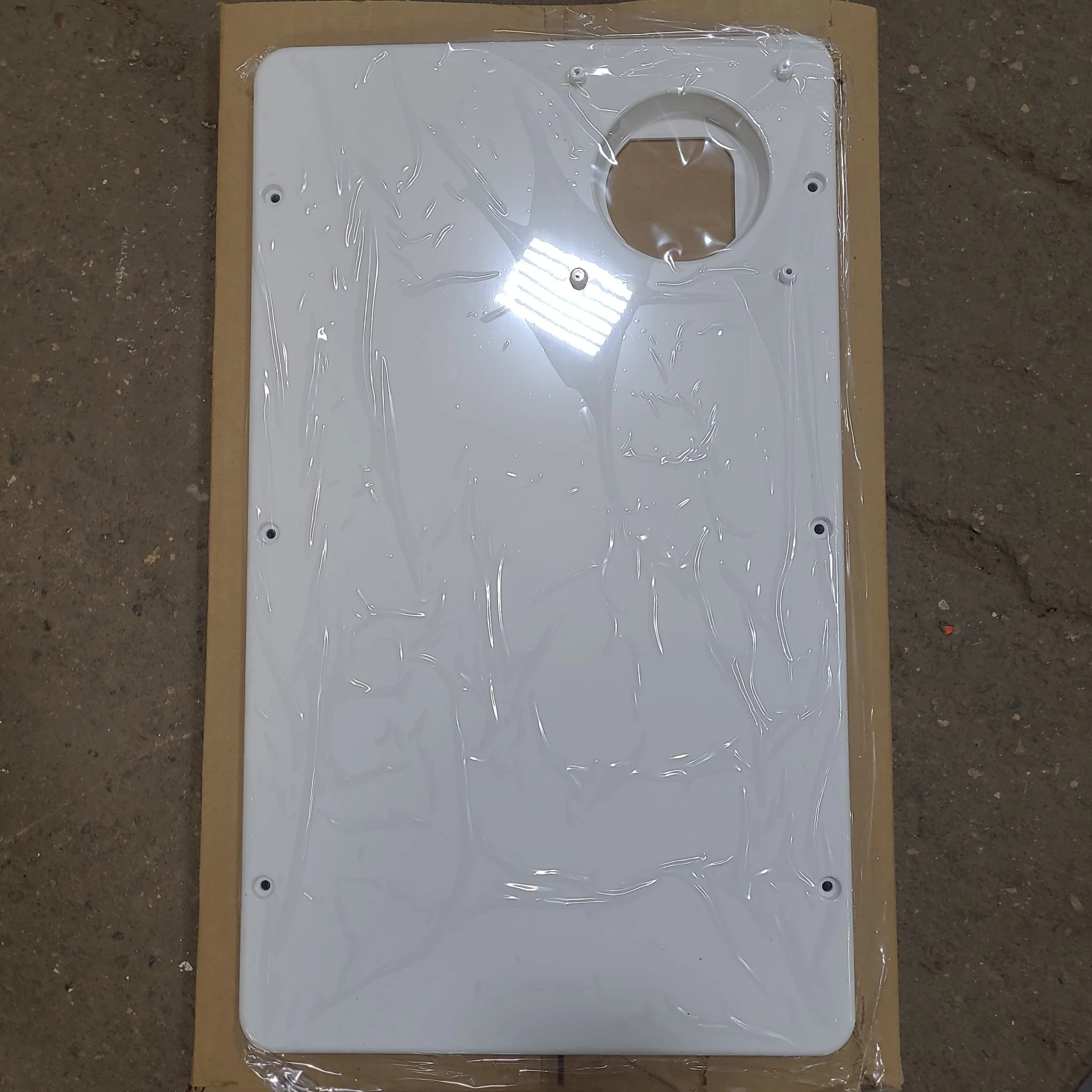 Dometic 30943 - Access Door for Large Furnace, Arctic White- DOOR ONLY