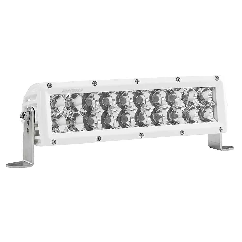 Rigid Industries ESeries PRO LED Light SpotFlood Combo 10 Inch White Housing 810313