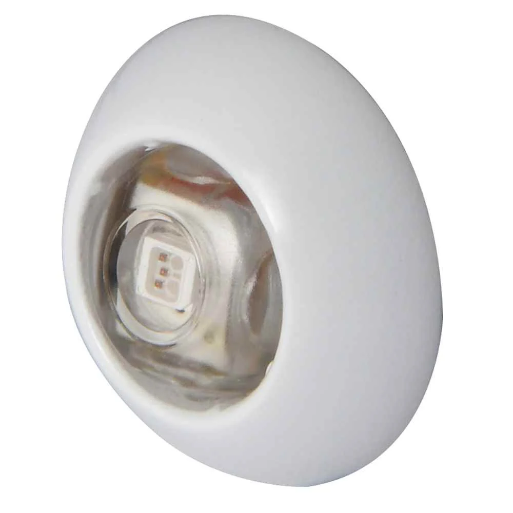 Exuma Courtesy Light - White Hosuing - Red Light