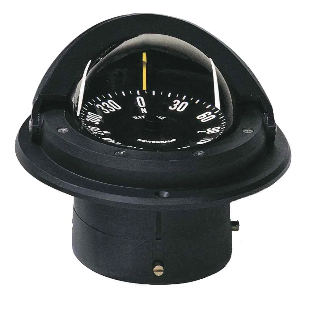 F-82 Voyager Compass - Flush Mount - Black