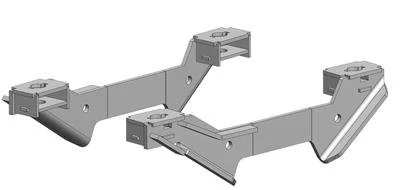 Fifth Wheel Trailer Hitch Mount Kit PullRite 2328