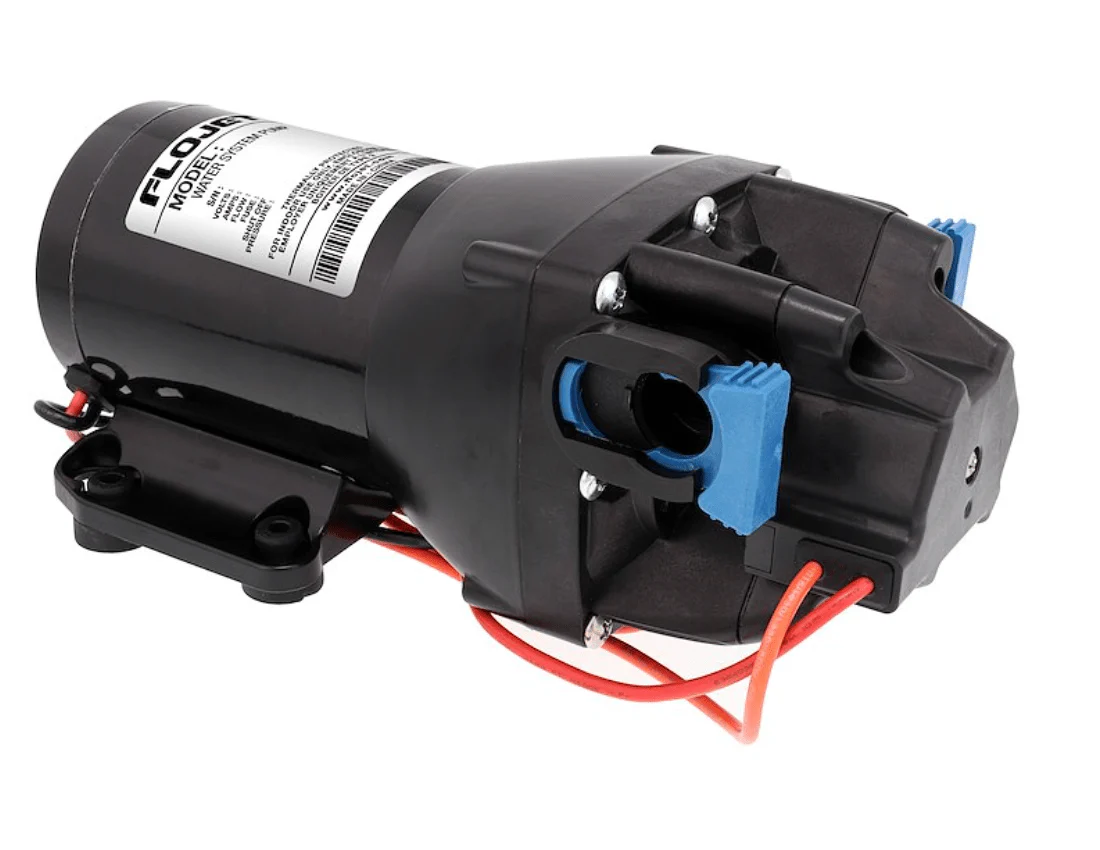 Flojet Heavy Duty RV Water Pump w/Strainer - 12V - 3GPM - 50PSI