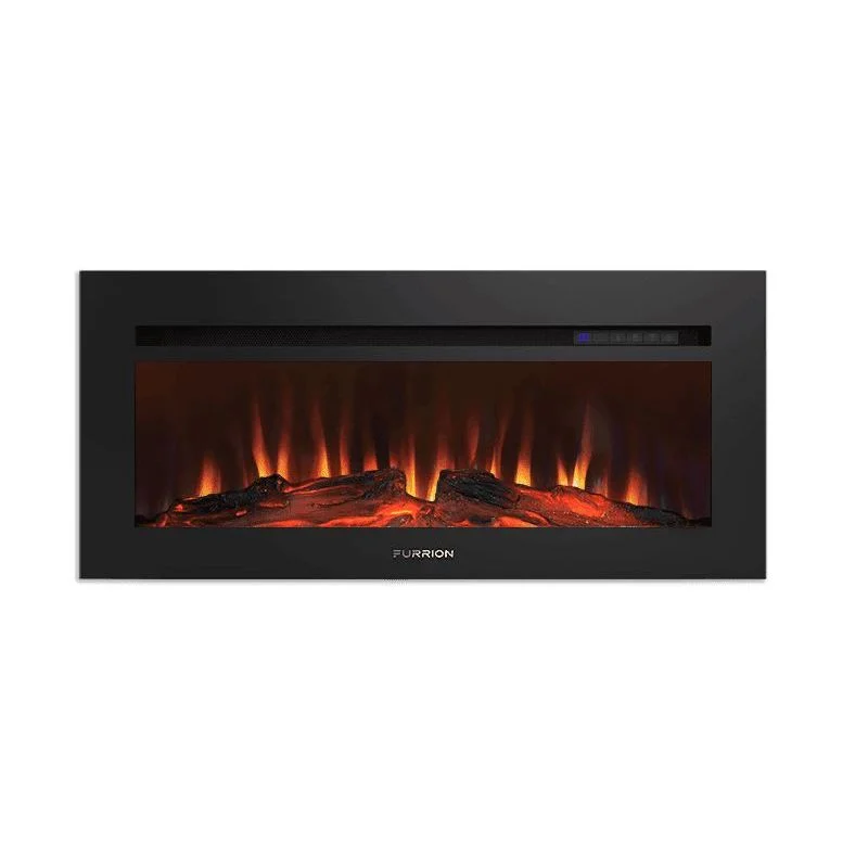 Furrion 40 Inch Electric Fireplace Insert with Simulated Logs