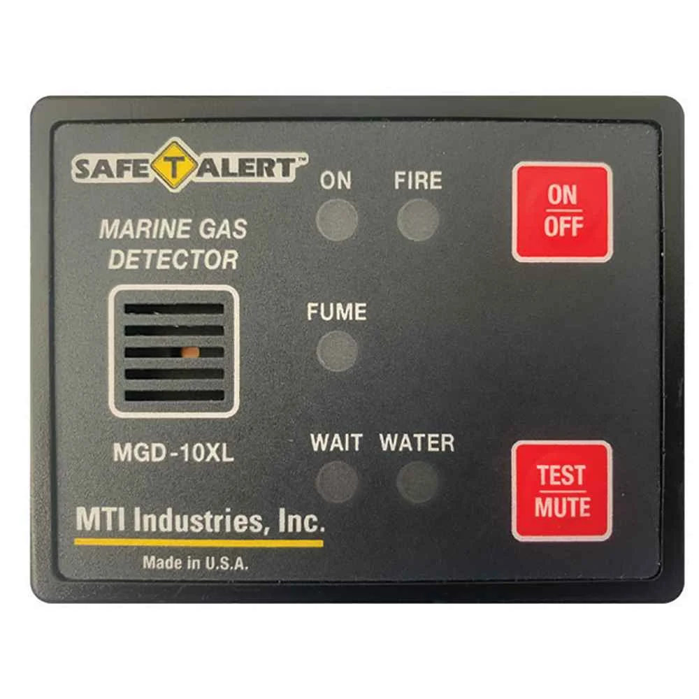 Gas Vapor Alarm Fume, Fire, Bilge Water - Black Surface Mount