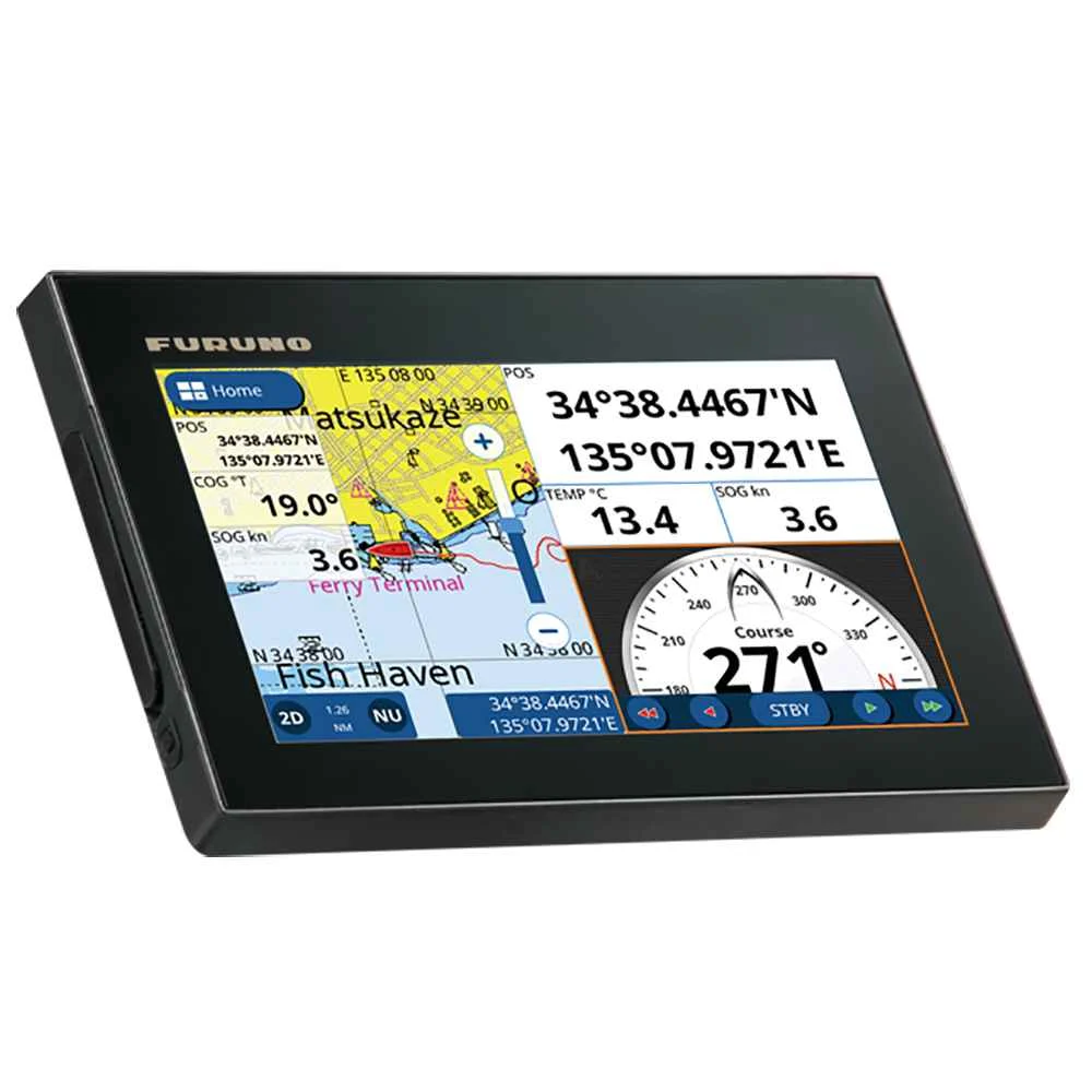 GP1871F 7" GPS/Chartplotter/Fishfinder 50/200, 600W, 1kW, Single Channel & CHIRP
