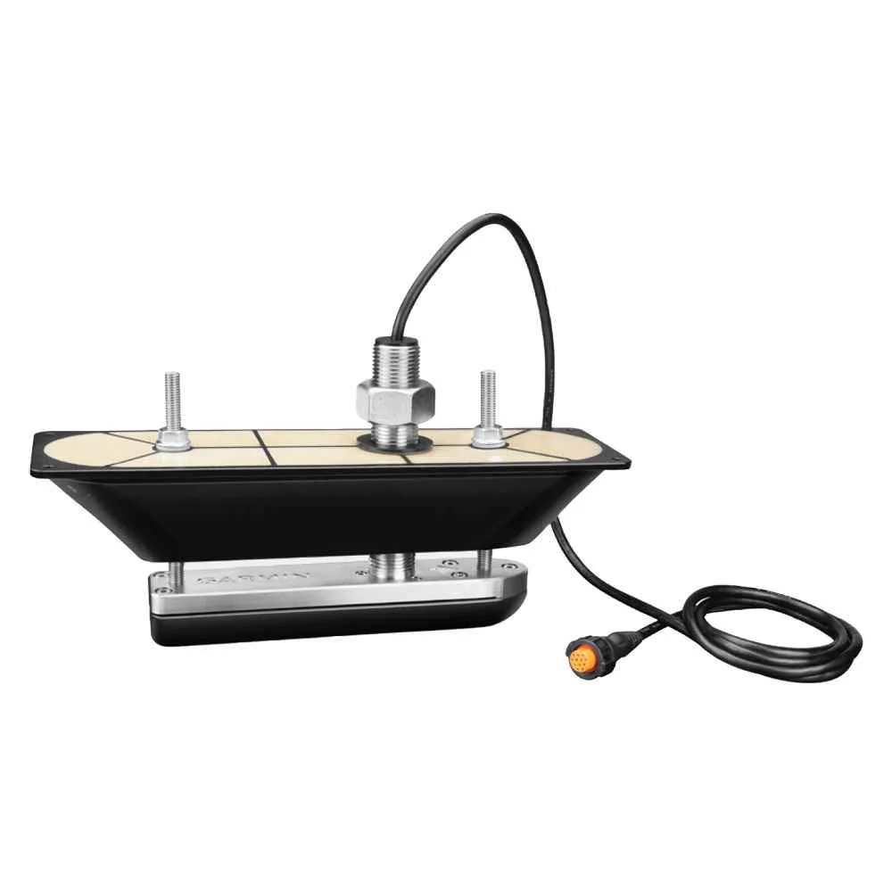GT30-TH SS Thru-Hull DownVu/SideVu Scanning Transducer w/Temp f/Hull Deadrises Less Than 5-deg