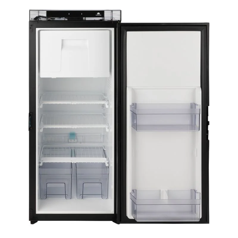 Norcold 3 Cu. Ft. Right Hand DC Compressor Refrigerator - Black Trim