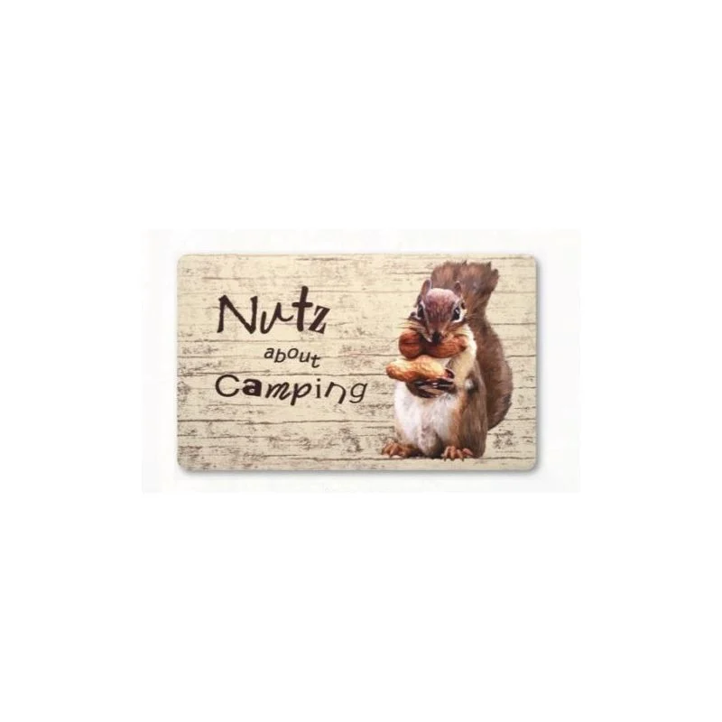 Nutz About Camping Kitchen Mat