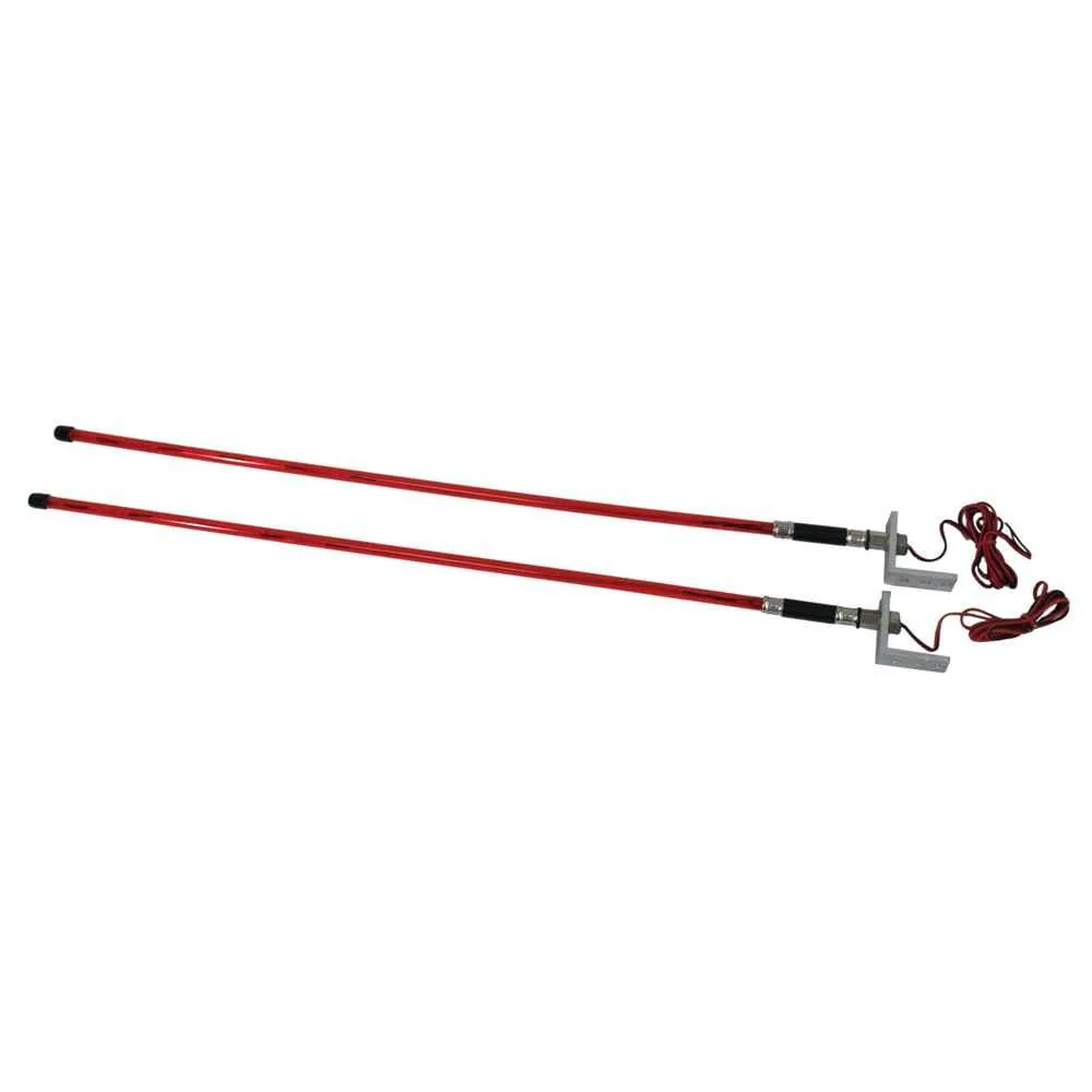 Attwood Marine 14066-7 LED Trailer Guide Lights - Red