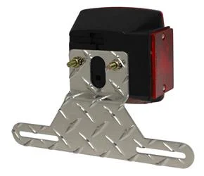 License Plate Bracket C.E. Smith Company 26053A Silver, Aluminum, 9-1/4" Length x 4-7/8" Width x 0.08" Thickness