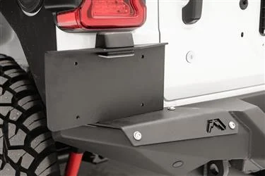 License Plate Bracket Fab Fours M4550-1 Premium, Powder Coated Steel