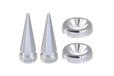 License Plate Mounting Hardware True Spike LPH006SL True Spike, Standard, Silver, Spike Style