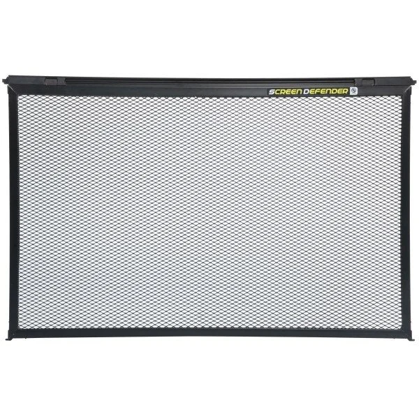 Lippert Components 859794 - Black 30'' Mesh Screen Defender RV Entry Door Screen Protector