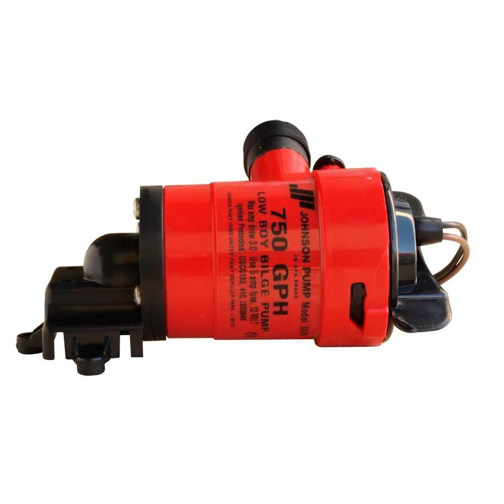 Low Boy Bilge Pump - 1250 GPH, 12V