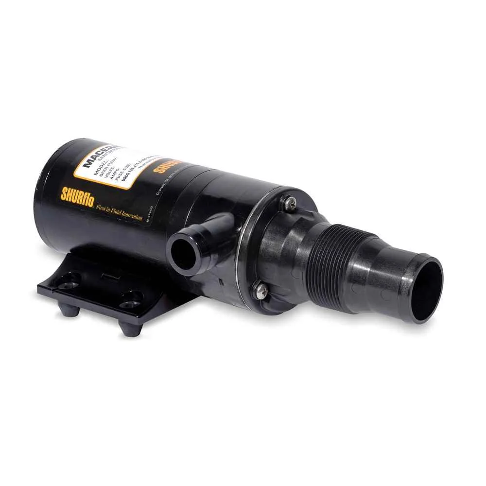 MACERATOR Pump - 12 VDC, 13 GPM
