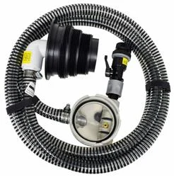Macerator Waste Dump System Valterra SS01 Sewer Solution , Portable For Temporary Installation, Twist-On Mount