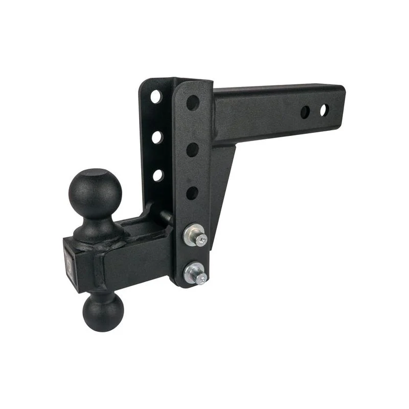 BulletProof Hitches™ 2-1/2" Medium Duty 4" Drop/Rise Ball Mount Hitch