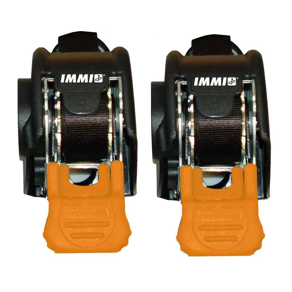 Mini G3 Retractable Ratchet Tie-Down - 1" x 72" Pair