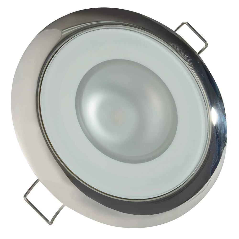 Mirage Flush Mount Down Light Spectrum RGBW - Polished Bezel