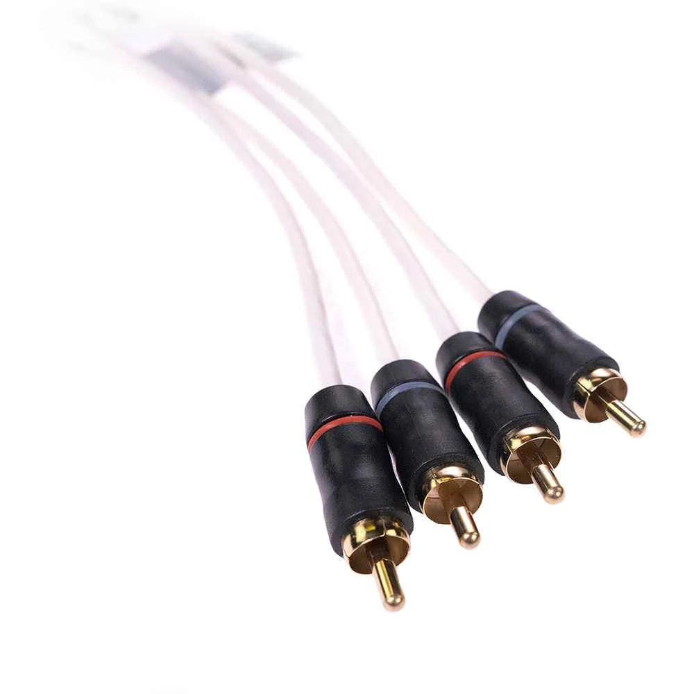 MS-FRCA6 Premium 6' 4-Way Shielded RCA Cable