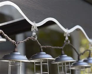 Multi Purpose Clip RV Designer M111 Use To Hang Lights/ Banners/ Flags/ Chimes, Clear, Plastic