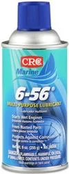 Multi Purpose Lubricant CRC Industries 06006 6-56 , Use To Lubricate Fishing Reels/ Winches/ Pulleys/ Metal Components/ Starts Wet Engines/ Frees Rusted Parts/ As A Corrosion Inhibitor, 9 Ounce Aerosol Can